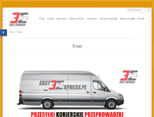 Tablet Screenshot of easyexpress.pl